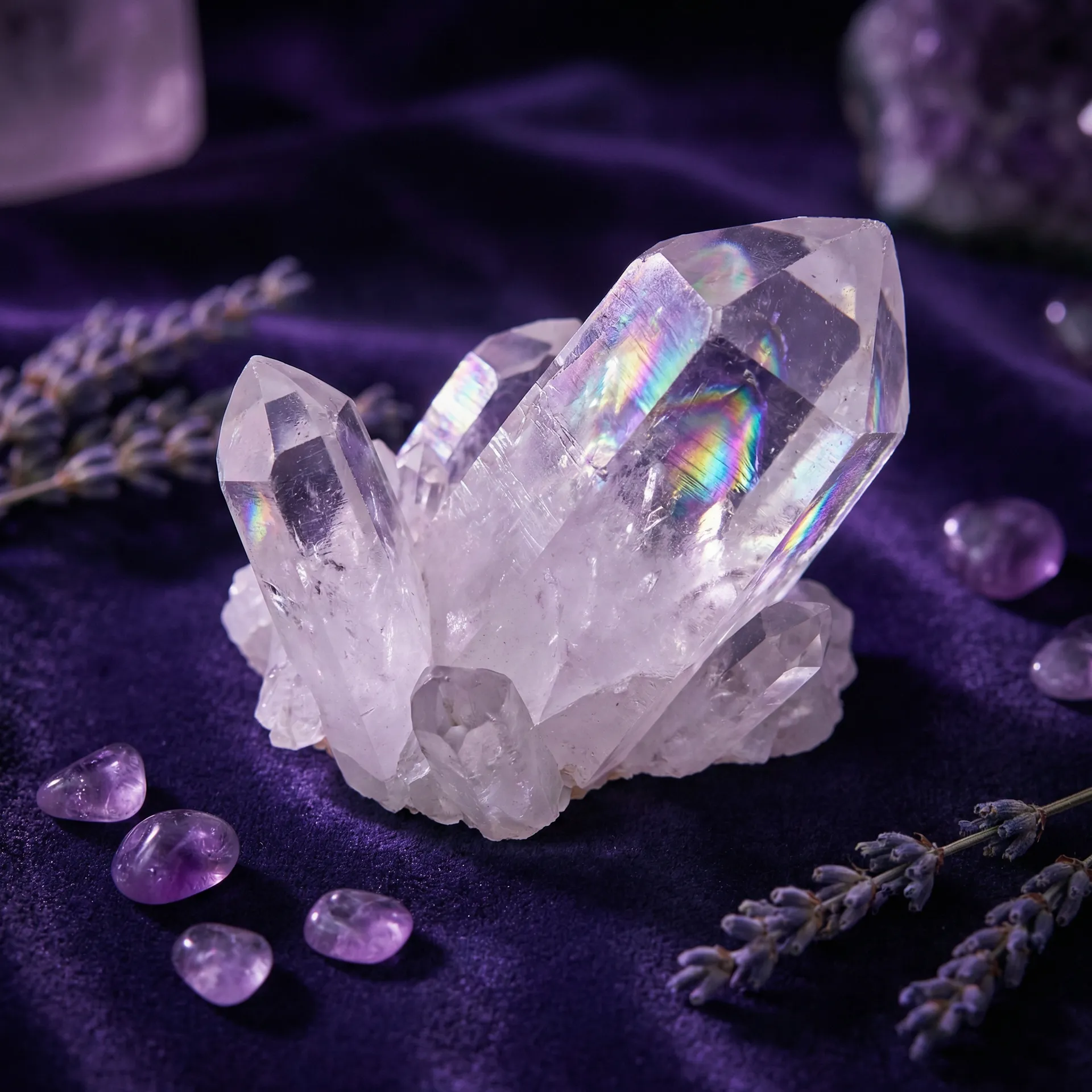 天然白水晶 - 藏龙福地 | 神秘学好物