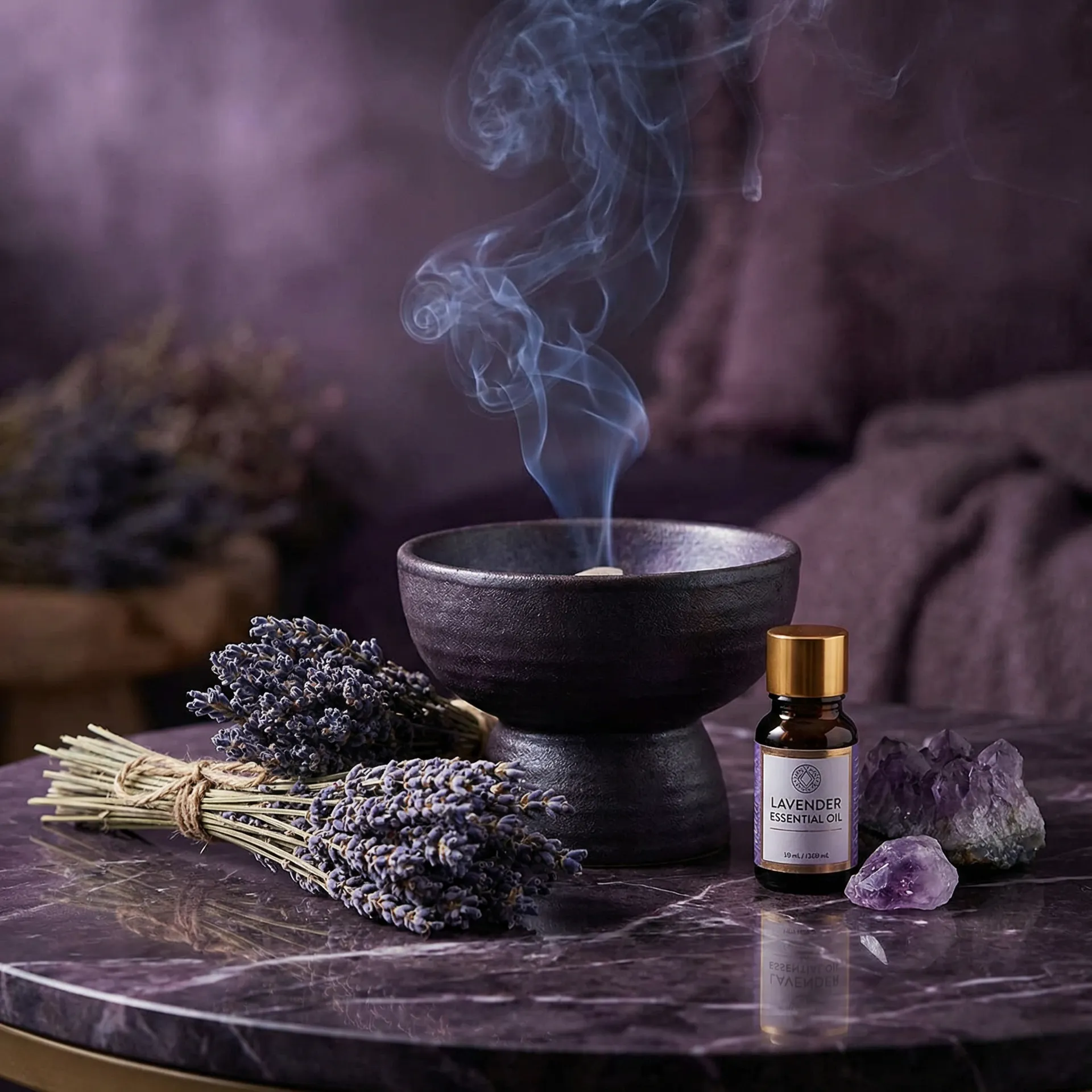 助眠薰衣草香薰 - 藏龙福地 | 灵性好物